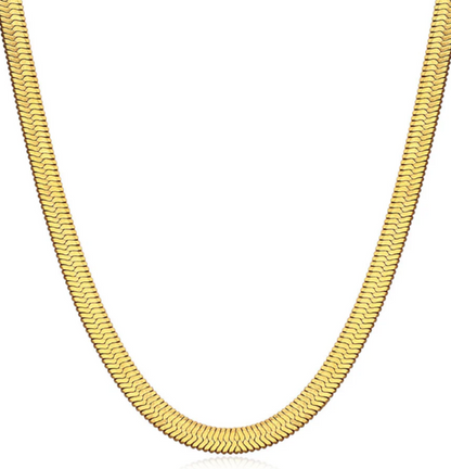 Snake Chain Necklace - Ahlis Luxe
