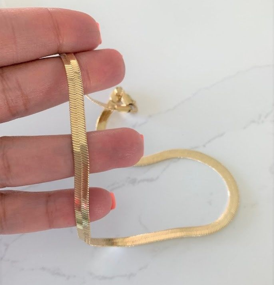 Snake Chain Necklace - Ahlis Luxe