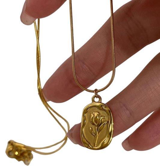 Tulip Necklace - Ahlis Luxe