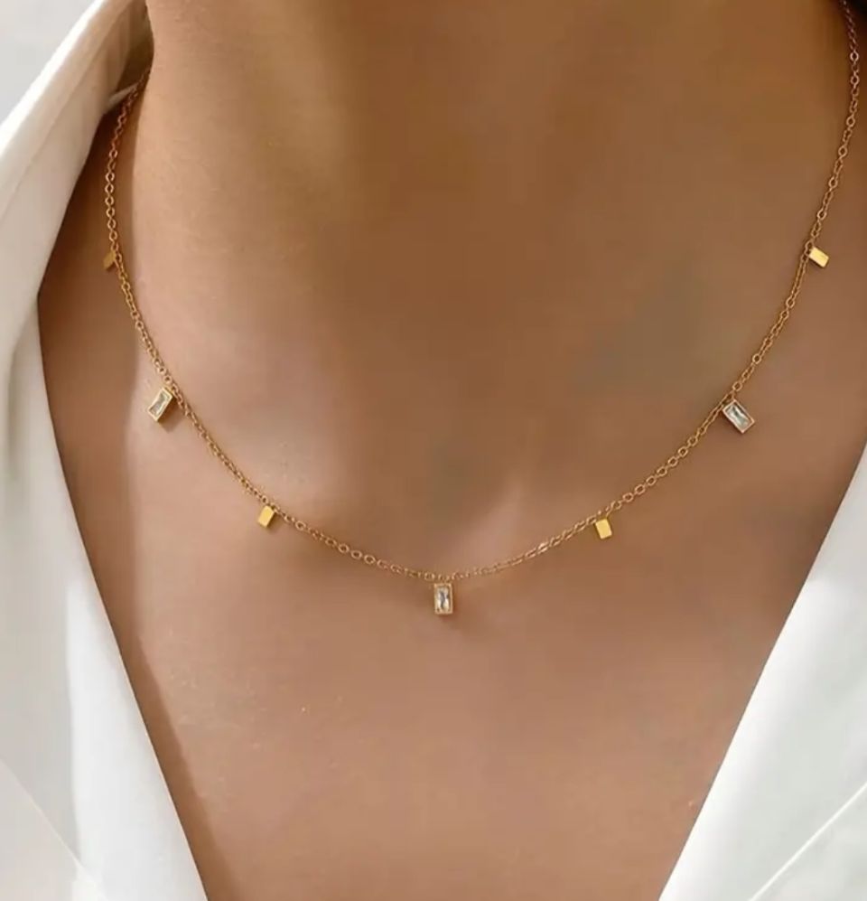 Lumina Zircon Necklace - Ahlis Luxe