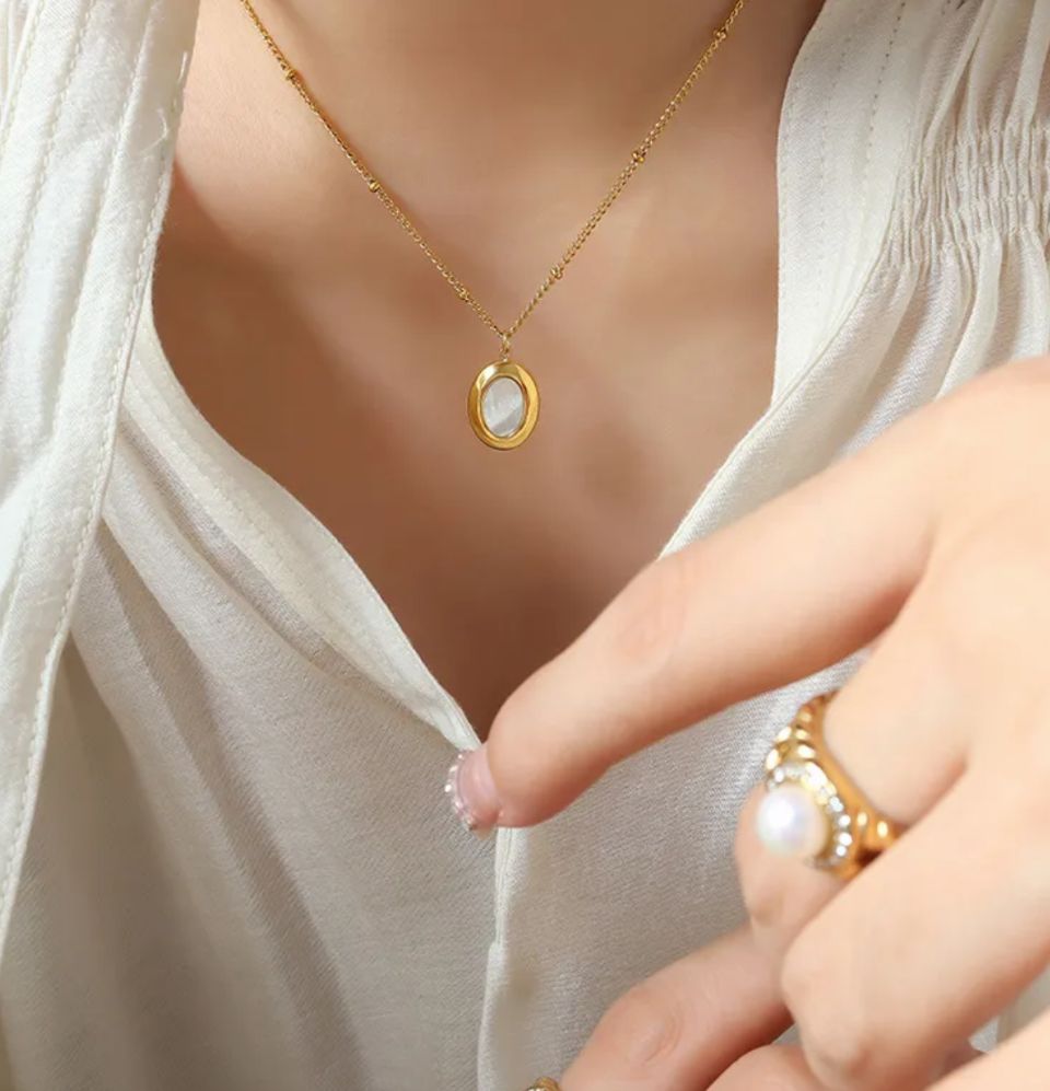 Luminous Pearl Necklace - Ahlis Luxe